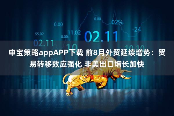 申宝策略appAPP下载 前8月外贸延续增势：贸易转移效应强化 非美出口增长加快